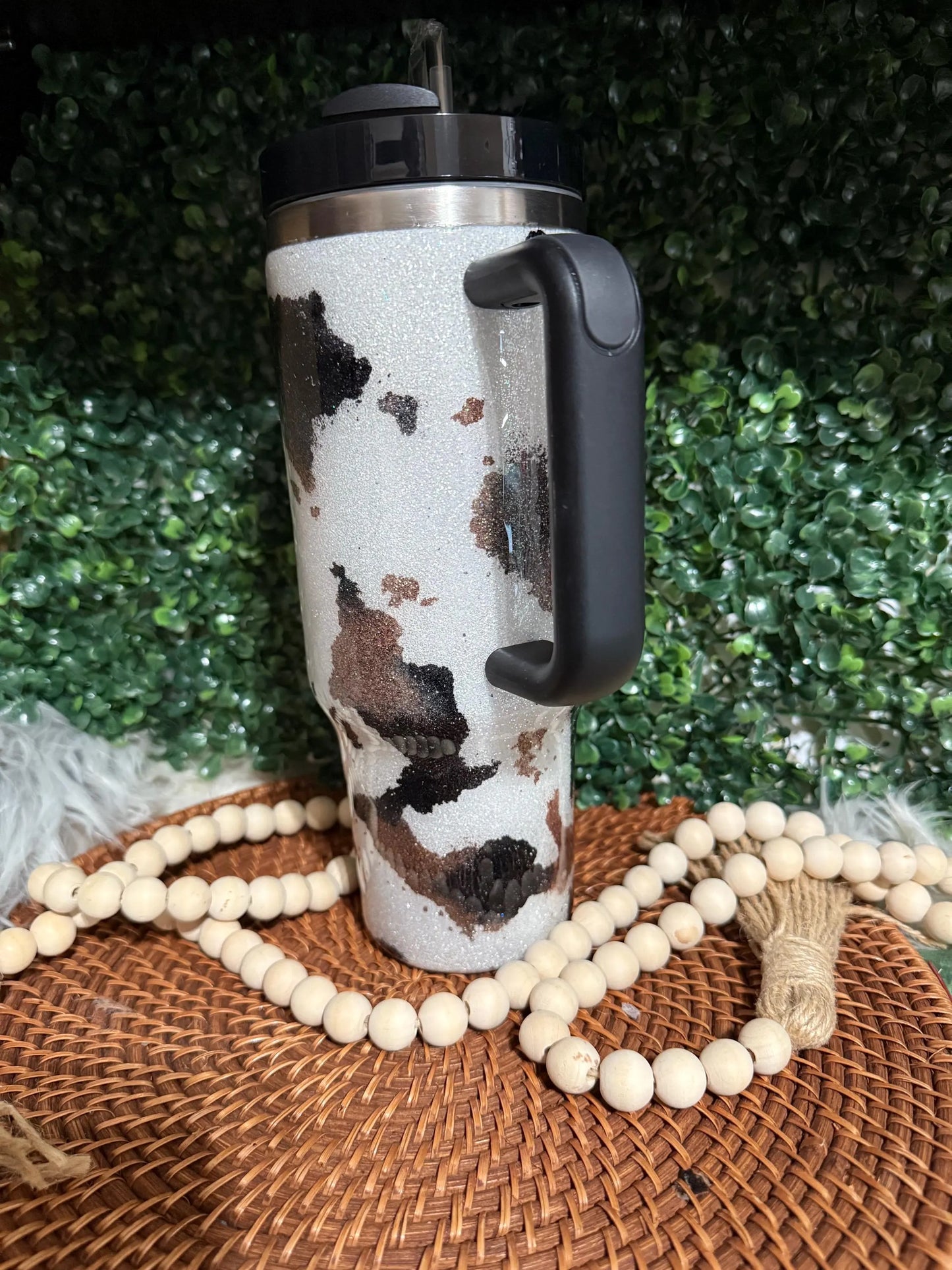 MADE TO ORDER - Stanley - Cow Hide Print