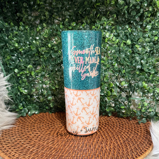 Tumbler - 20oz Stainless Steel - Nautical Skilled Sailor